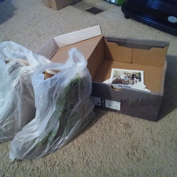 Bearpaw - Krista, Youth size 4 in Hickory - Picture 9 of 12